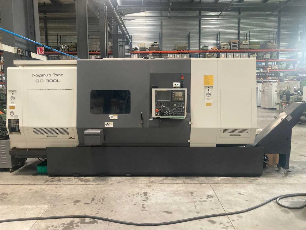Nakamura SC300L – CNC-Drehmaschine mit zwei Spindeln