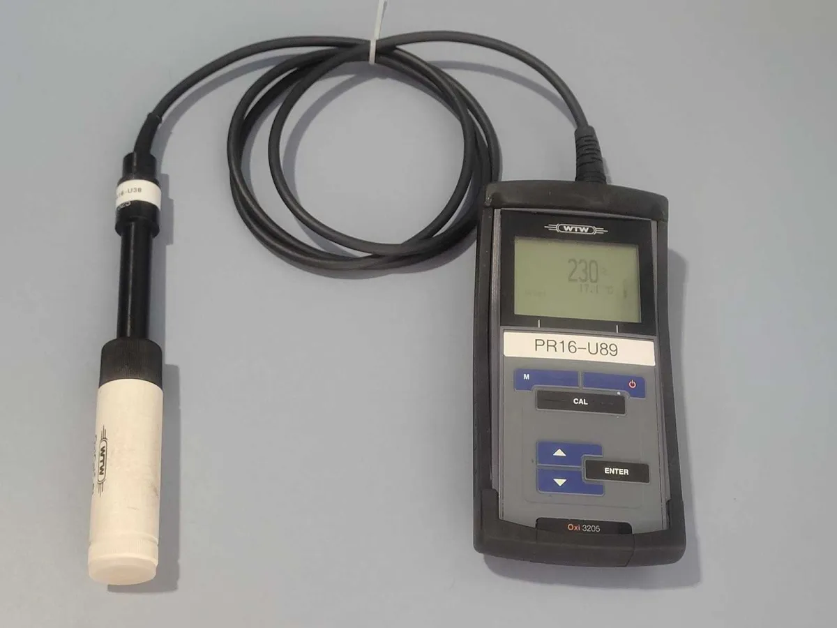 WTW - OXI 3205 + Cellox 325 Sonde - Tragbares Oximeter