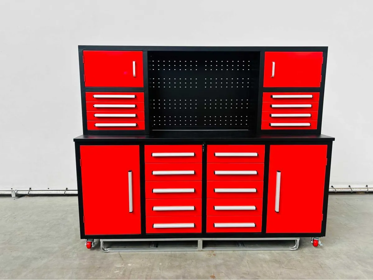 RTE - 7399 - Werkbank in der Garage 2200x580x1800mm