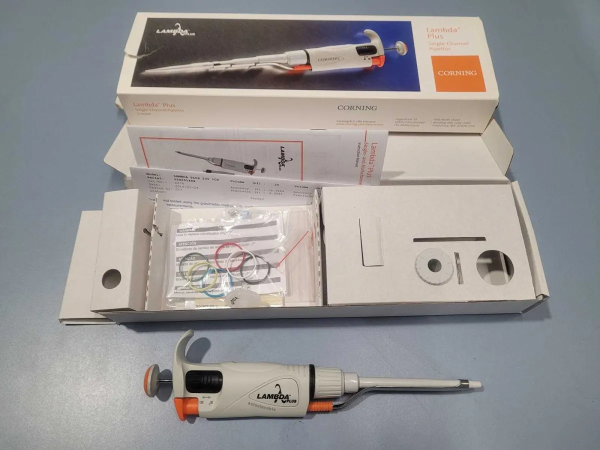CORNING – Lambda Plus 200 – Verstellbarer Einkanal-Pipettenregler