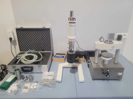 THERMO HAAKE – Viskosetester 550 +b PK 100 D – Viskosimeter mit Platten-Kegel-Messsystem – RESALE