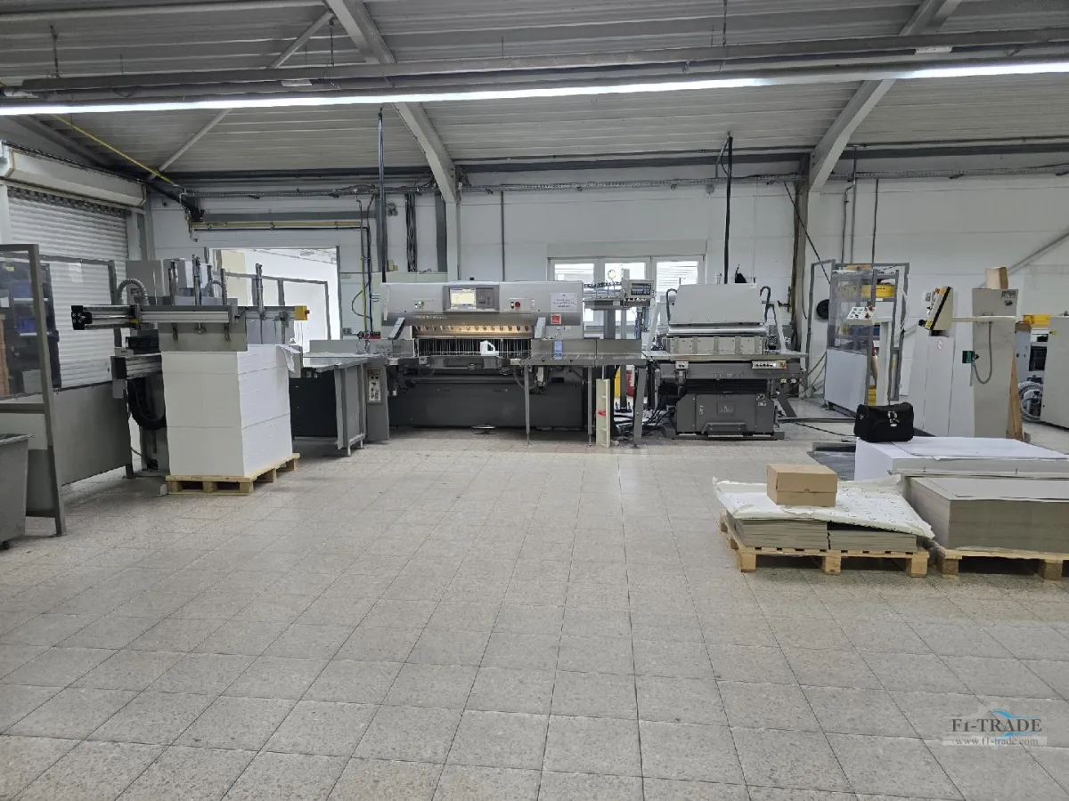 Polar 137XT-AT PACE Schneidlinie Autotrimm PACE / Cutting Line Autotri