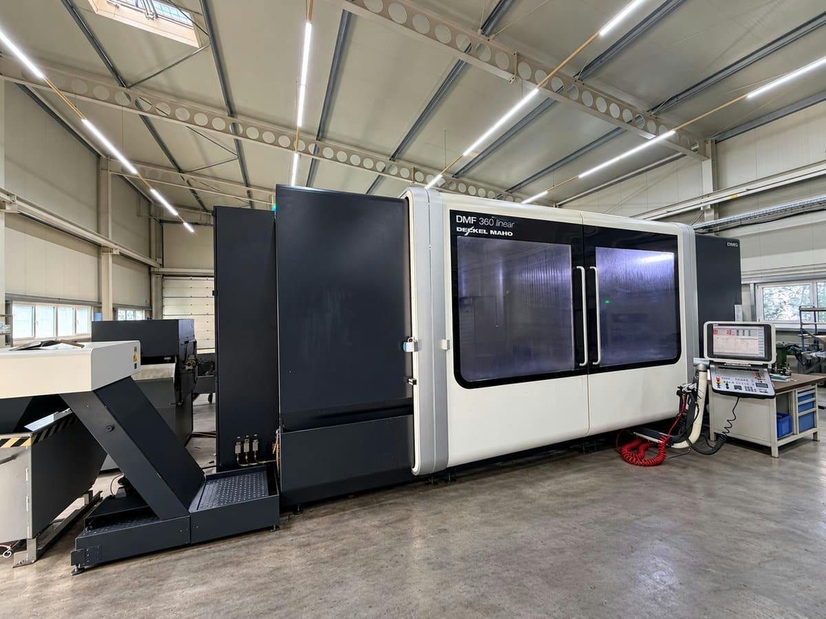 DMG DMF 360-11 linear 5-Achs Bearbeitungszentrum