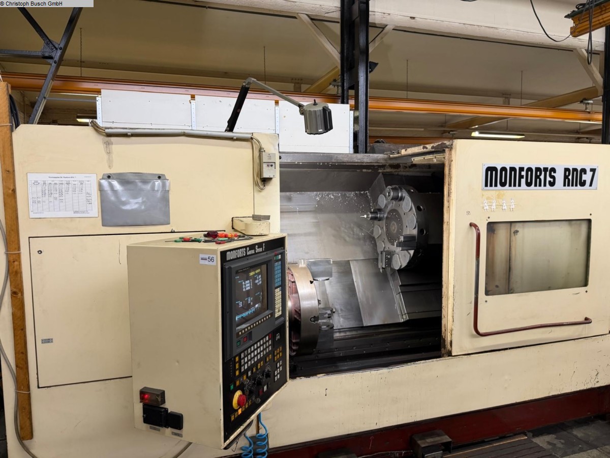 MONFORTS RNC 7 CNC Drehmaschine