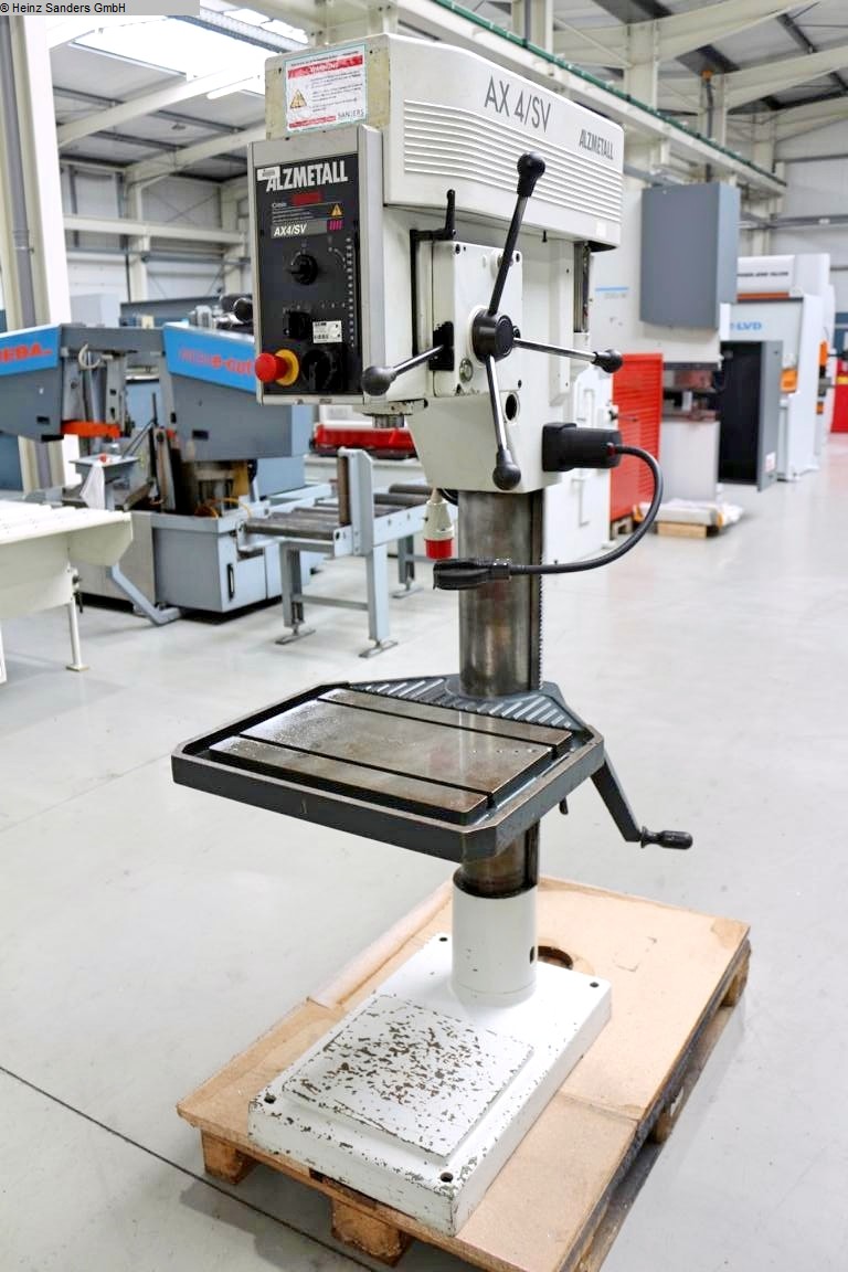 ALZMETALL AX 4 SV Säulenbohrmaschine