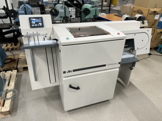 Perforator JBI AlphaDoc Mk4 Automatic Punching Mac Buchbindereimaschinen