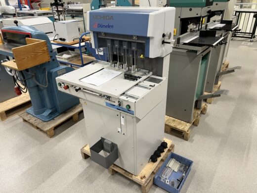 Uchida Durselen UD-04 four-head paper drill Papierbohrmaschinen
