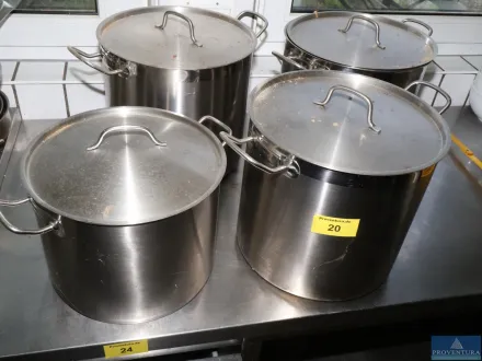 Kochtöpfe induktionsgeeignet Edelstahl 18/10 je ca – RESALE