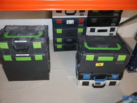 Systainer RECA/BOSCH sowie weitere gesamt ca. 13 S – RESALE