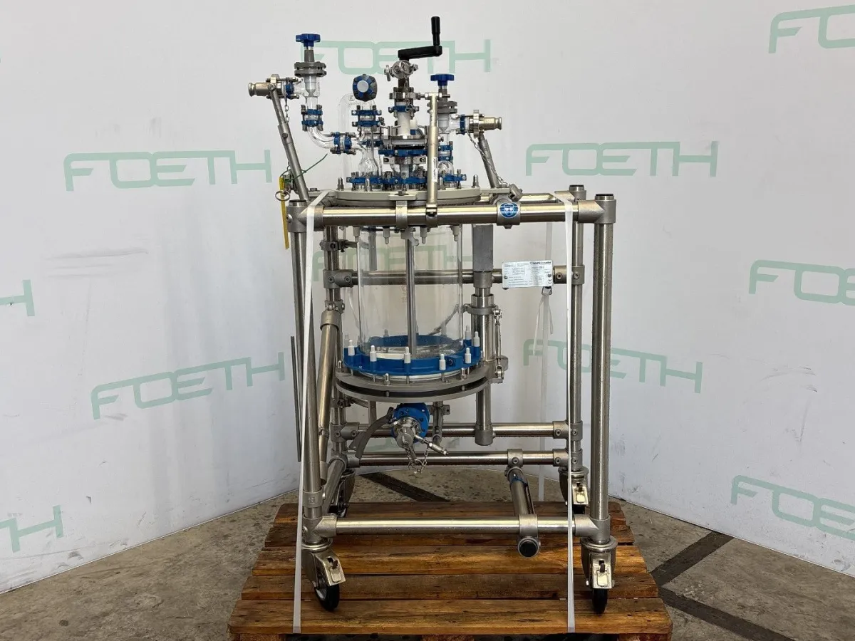Büchiglasuster 35 L (0,07 m2, Glass) - Nutsche filter Biotechnologie