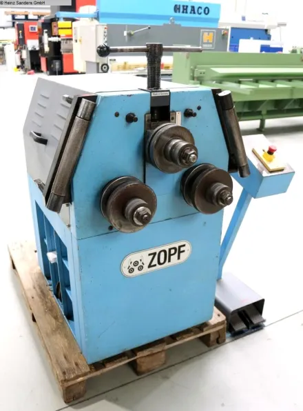 Zopf ZB 70 / 2M Ring- Profil- Biegemaschine – RESALE