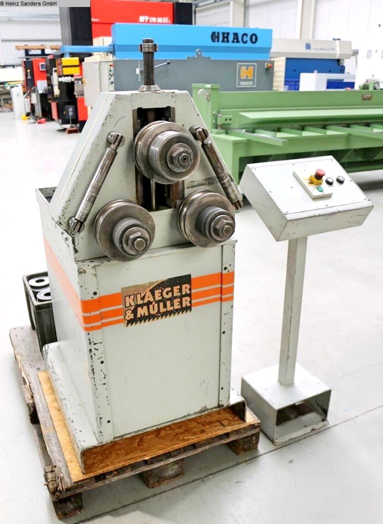 KLAEGER BR H 70 Ring- Profil- Biegemaschine