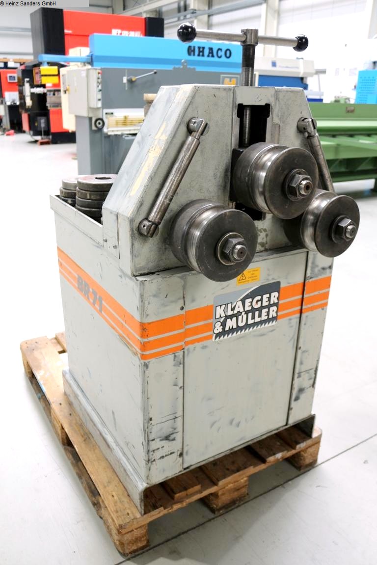 KLAEGER BR 71 Ring- Profil- Biegemaschine