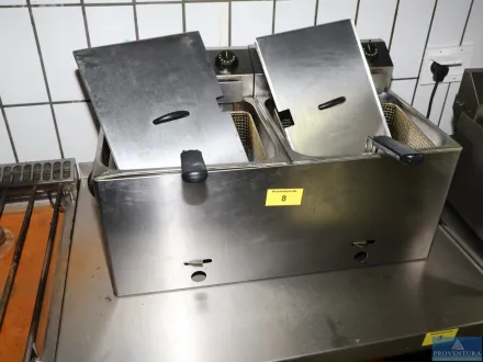 Doppel-Tischfritteuse RM Gastro FE 1010 T 2x11 Ltr – RESALE