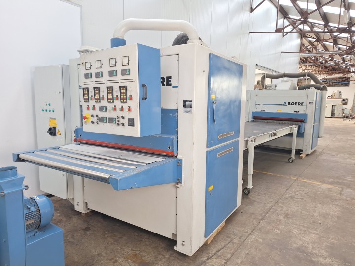 BOERE ELITE 1300 BCS + TCS + CONVEYOR Oben und unten Kalibrierschleifmaschine