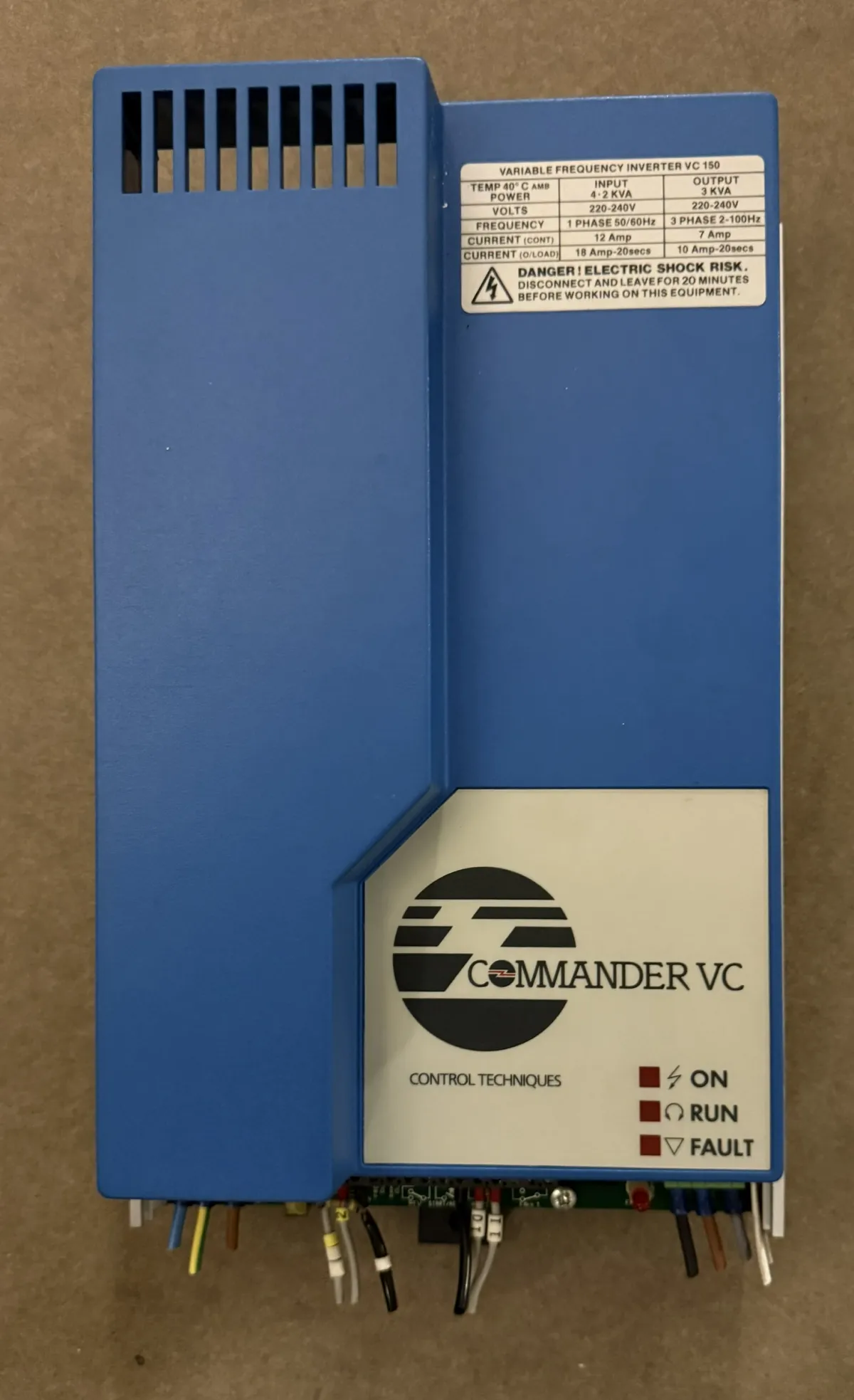 Control Techniques Commander VC VC 150 Sonstige Maschinen und Anlagen