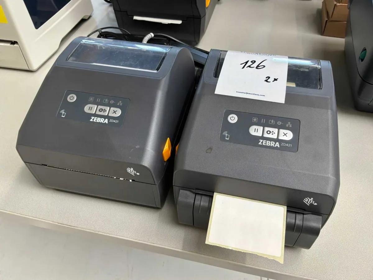 Zebra ZD421 Etikettendrucker (2x)