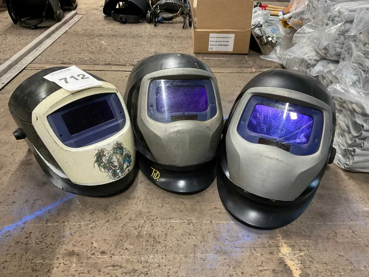 3M Speedglas Verschiedene Schweißhelme (3x)