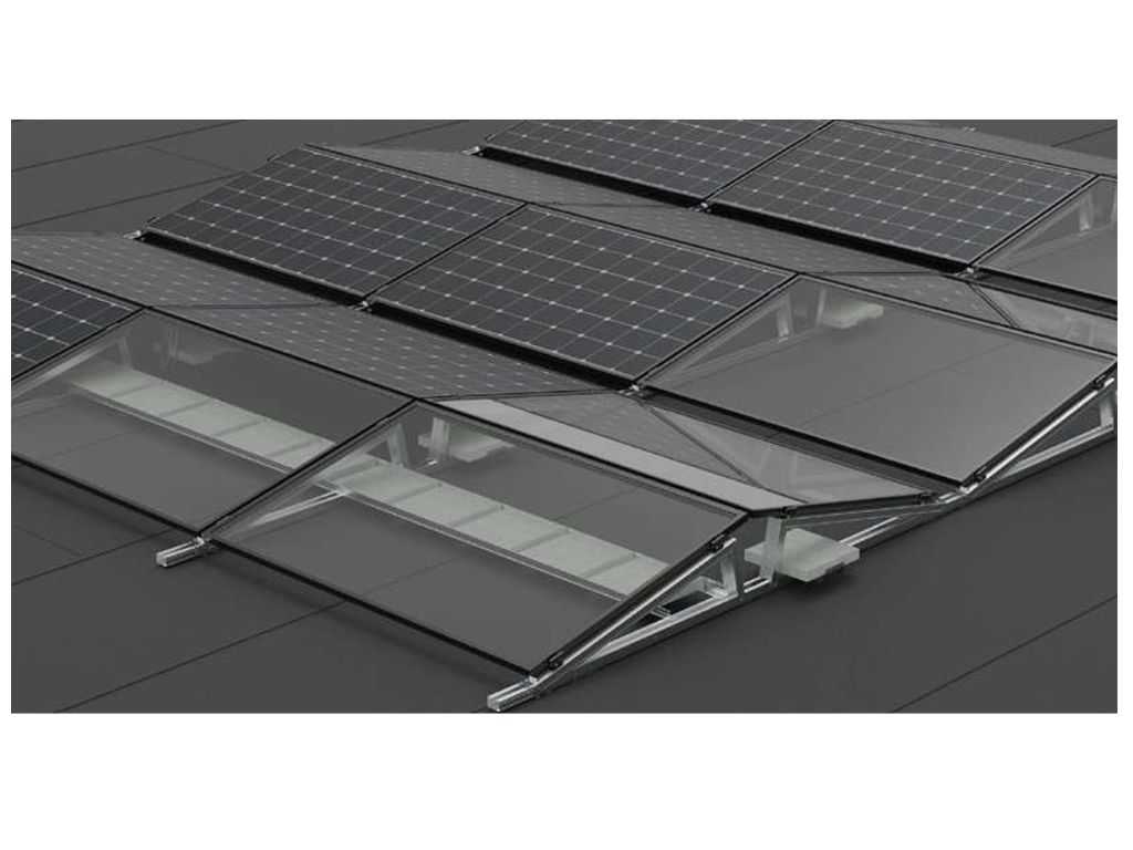 Allimex – Montagesatz aus 36 Paneelen Ost-West 6xO-6xW 3x