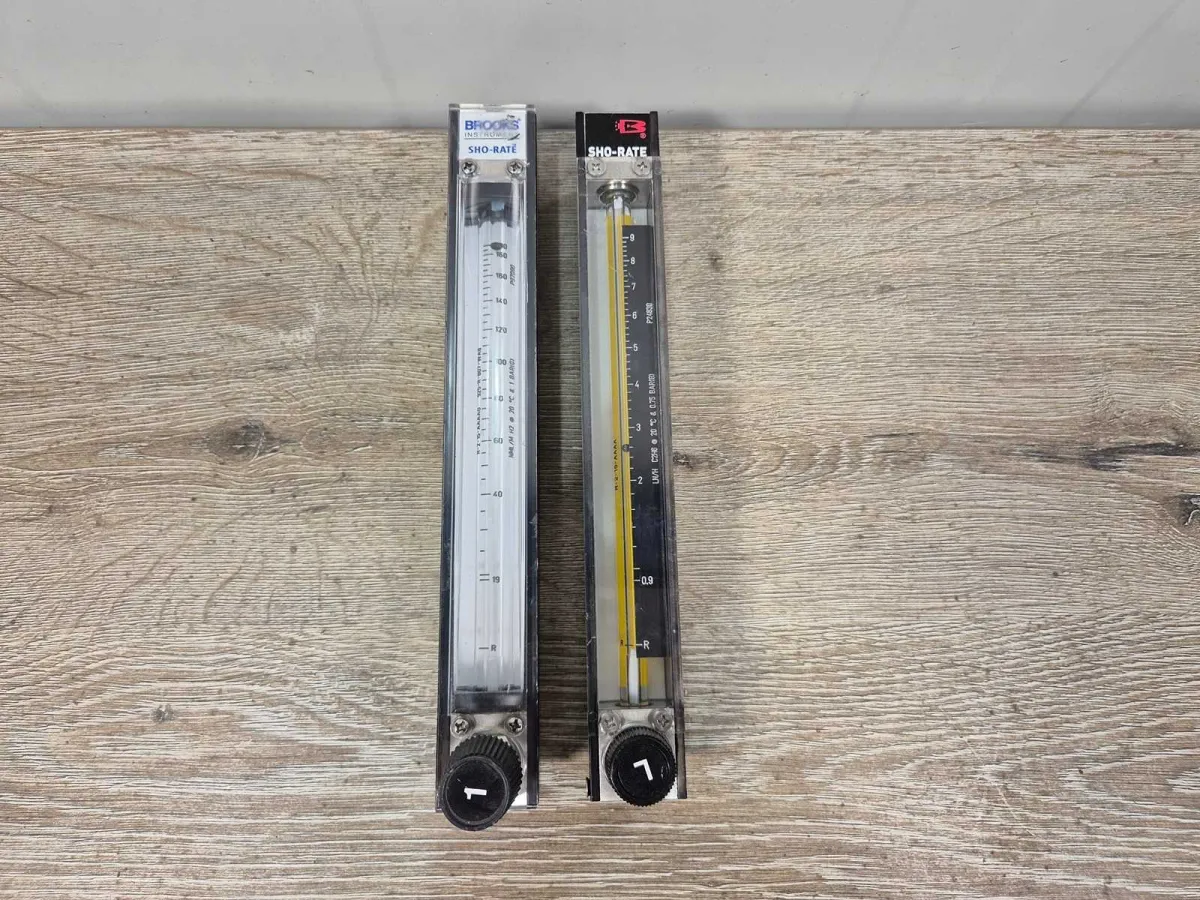 Brooks Instruments – SHO-RATE-Durchflussmesser (2x)
