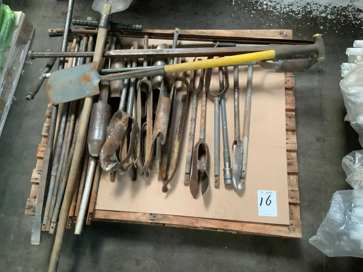 Charge manueller Schnecken und verschiedene