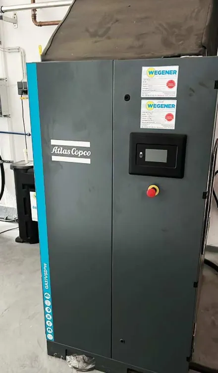Atlas Copco GA 37 VSDs+ FF Schraubenkompressor – RESALE