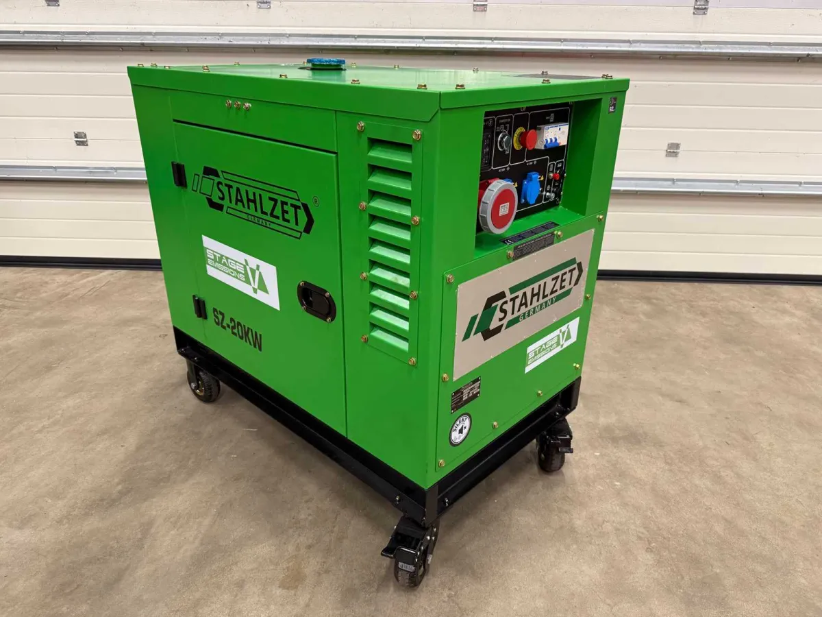 Stahlwerk SZ-20K Dieselgeneratorstufe V 20kVA 230V/400V