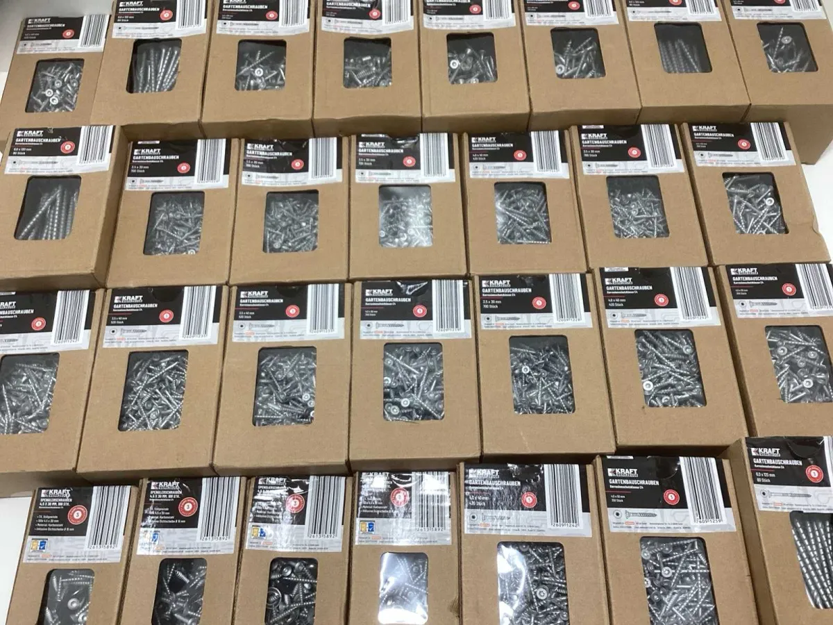 Charge TORX-Holzschrauben 10.520 Tausend Stücke