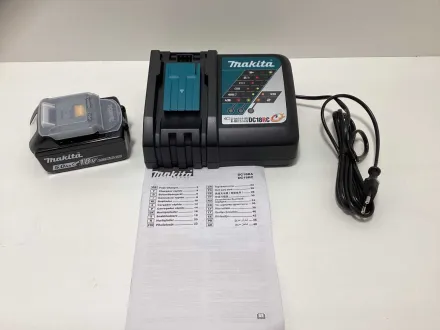 Makita 5Ah Akku + Makita Schnelllader DC18RC – RESALE