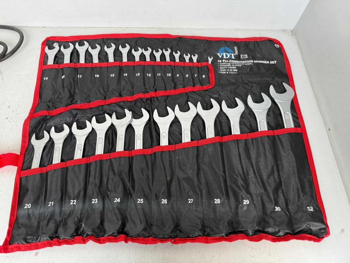 Zestaw Ring-Spanner 26 części.