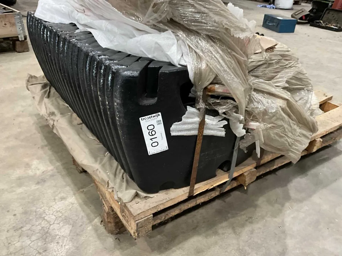 Same/Deutz 40kg Einhängegewichte für Vorderachsbock (20x)