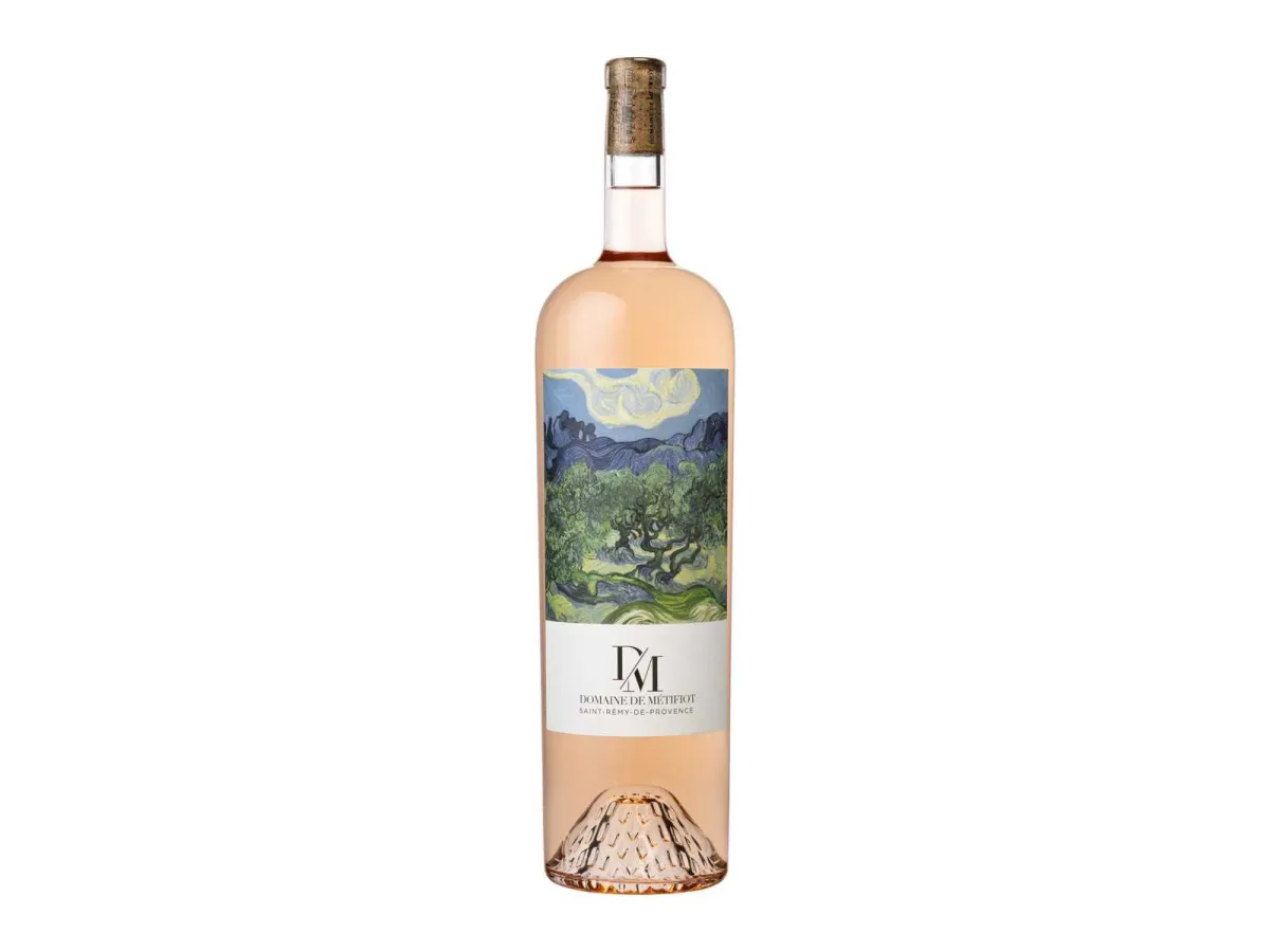 DOMAINE DE MÉTIFIOT Rosé-Wein - Rosé tableau Van Gogh - IGP Alpilles 2025 (60x)