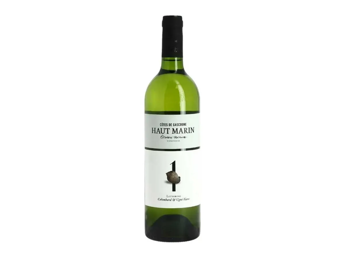 DOMAINE HAUT MARIN Weißwein - Nr. 1 Littorine - Kolumbard, Ugni Blanc - IGP Côtes de Gascogne 2024 (