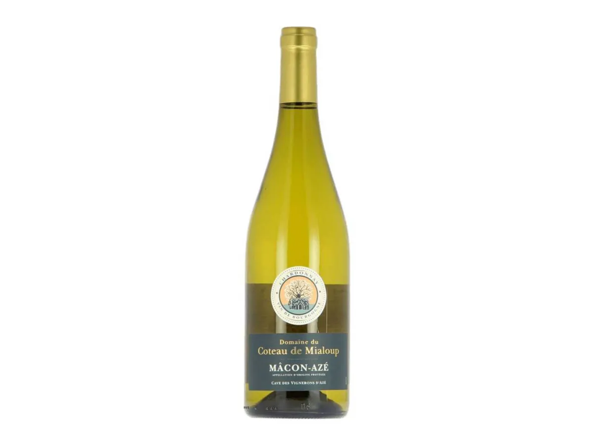 CAVE D'AZÉ Weißwein - Domaine du Coteau de Mialoup - Mâcon-Azé 2022 (60x)
