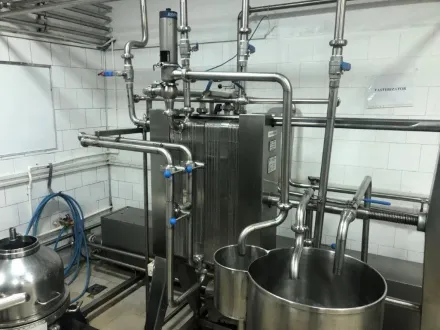 Videojet Used PRO-PAK small dairy processing line 2000 LPH – RESALE