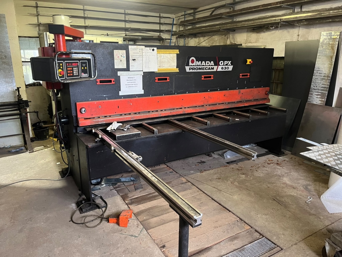 AMADA GPX 630 Tafelschere - hydraulisch