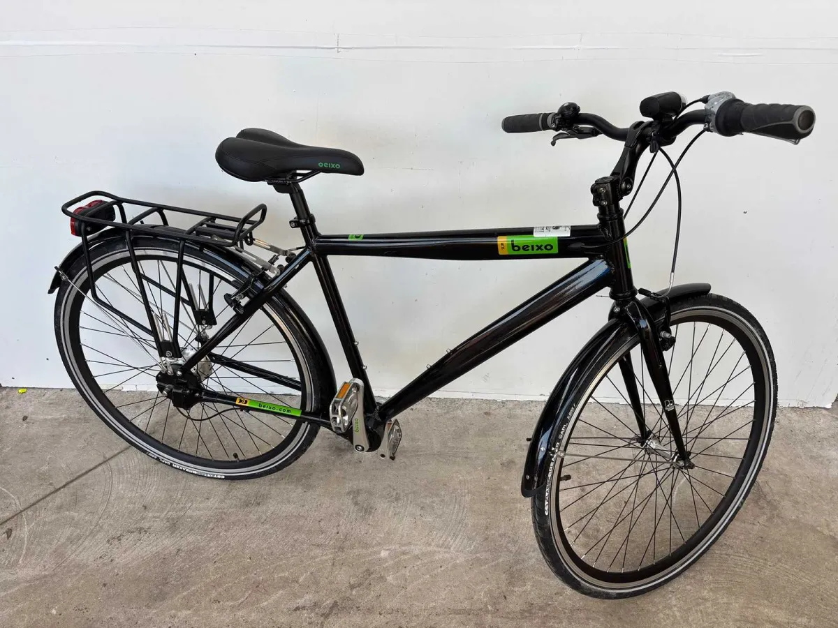 BEIXO VTC – Getriebe – ohne Kette – Größe 53 – 7 Gänge TBE. BICYCODE-Code installiert