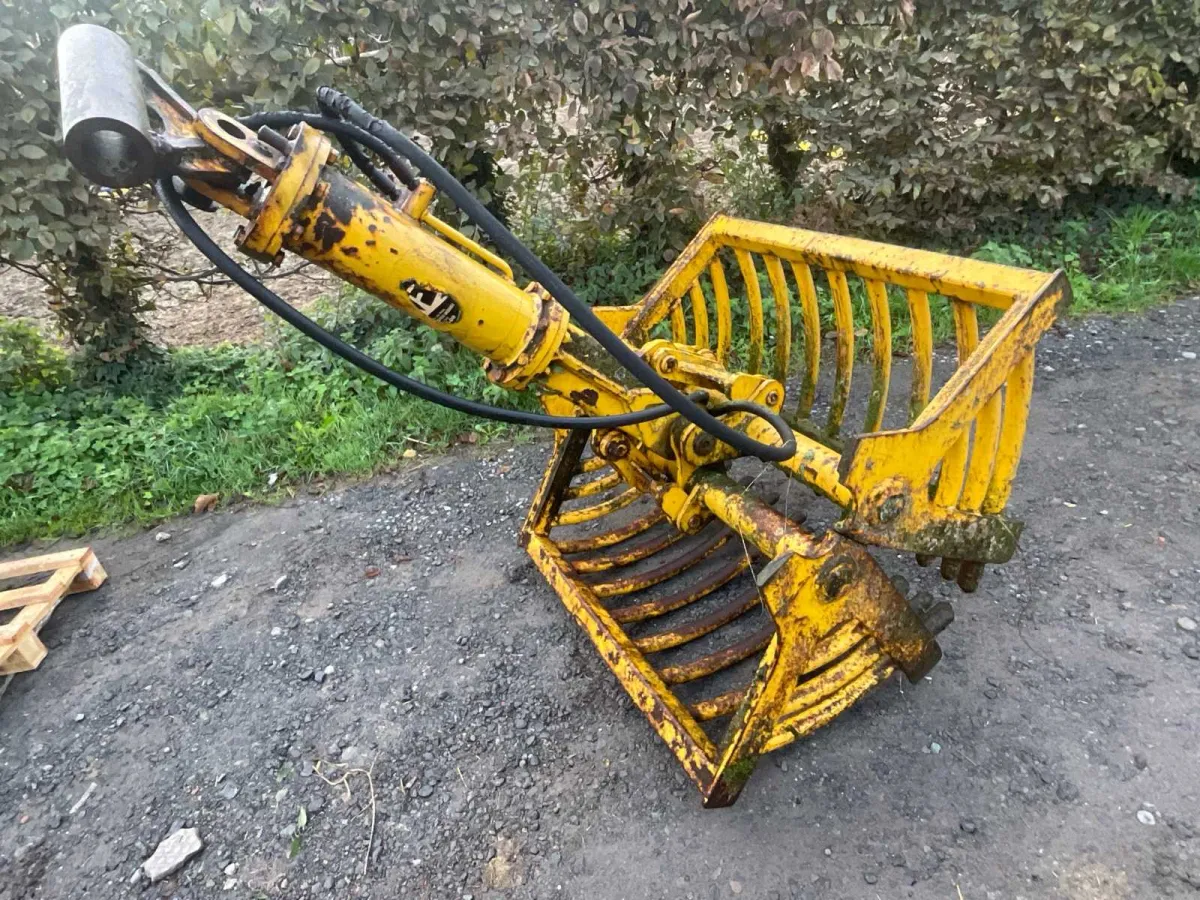 Hydraulischer Greifer für Dünger oder verschiedene landwirtschaftliche Zweige