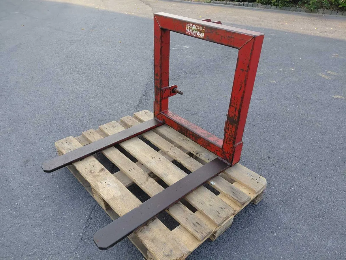Palettengabel für Mikrotraktor