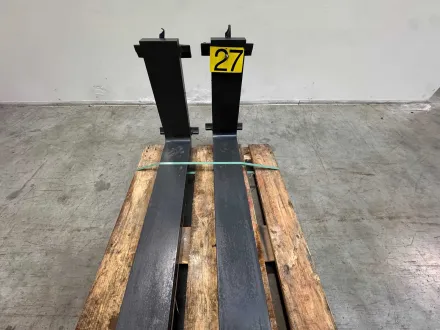 Set 2x Vetter Gabeln FEM 2 ISO 2A 240cm 2.500g Gabelstaplergabeln Gabelstapler 240x15x5cm – RESALE