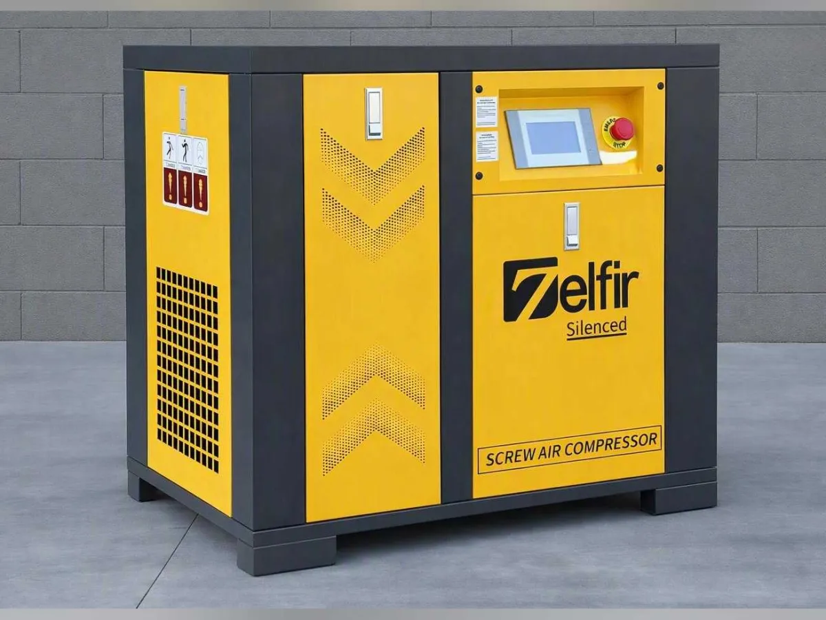 ZELFIR HD-7.5G Schallgedämpfter Schraubenkompressor