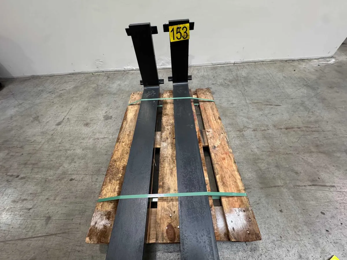 Set 2x Vetter Gabeln FEM 2 ISO 2A 240cm 2.500g Gabelstaplergabeln Gabelstapler 240x15x5cm