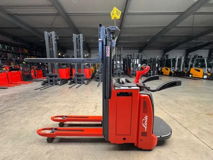 2020 S+UVV 09/2027 Linde D12AP 1.200kg Duplex Freihub Hubwagen Hochhubwagen Ameise 2.761 Stunden – RESALE