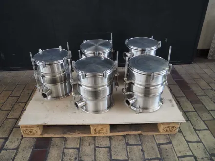 Edelstahl-Vakuumkessel (5x) – RESALE