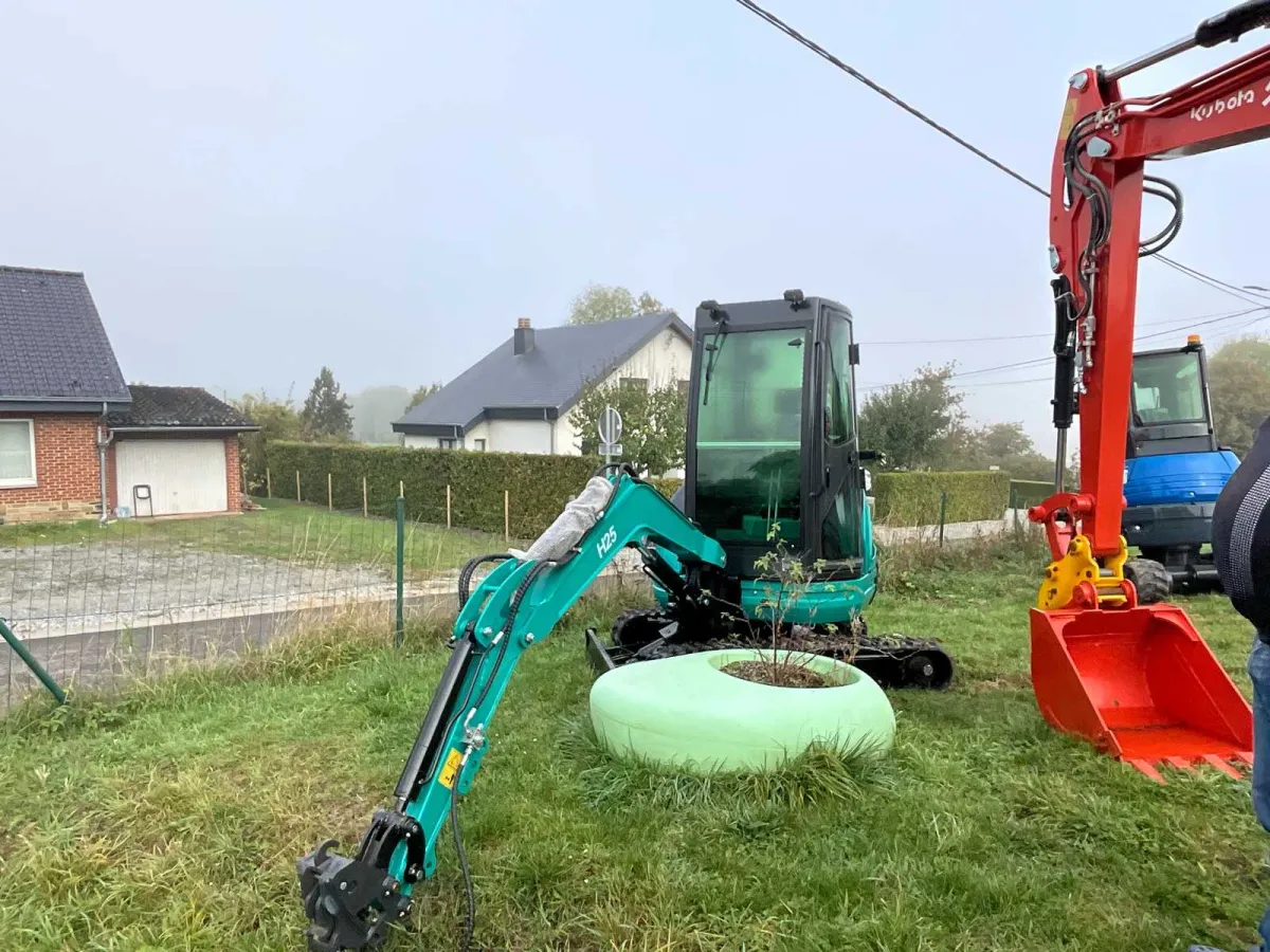2026 Panther Mini Locker Hydraulischer Bagger Mini Bagger