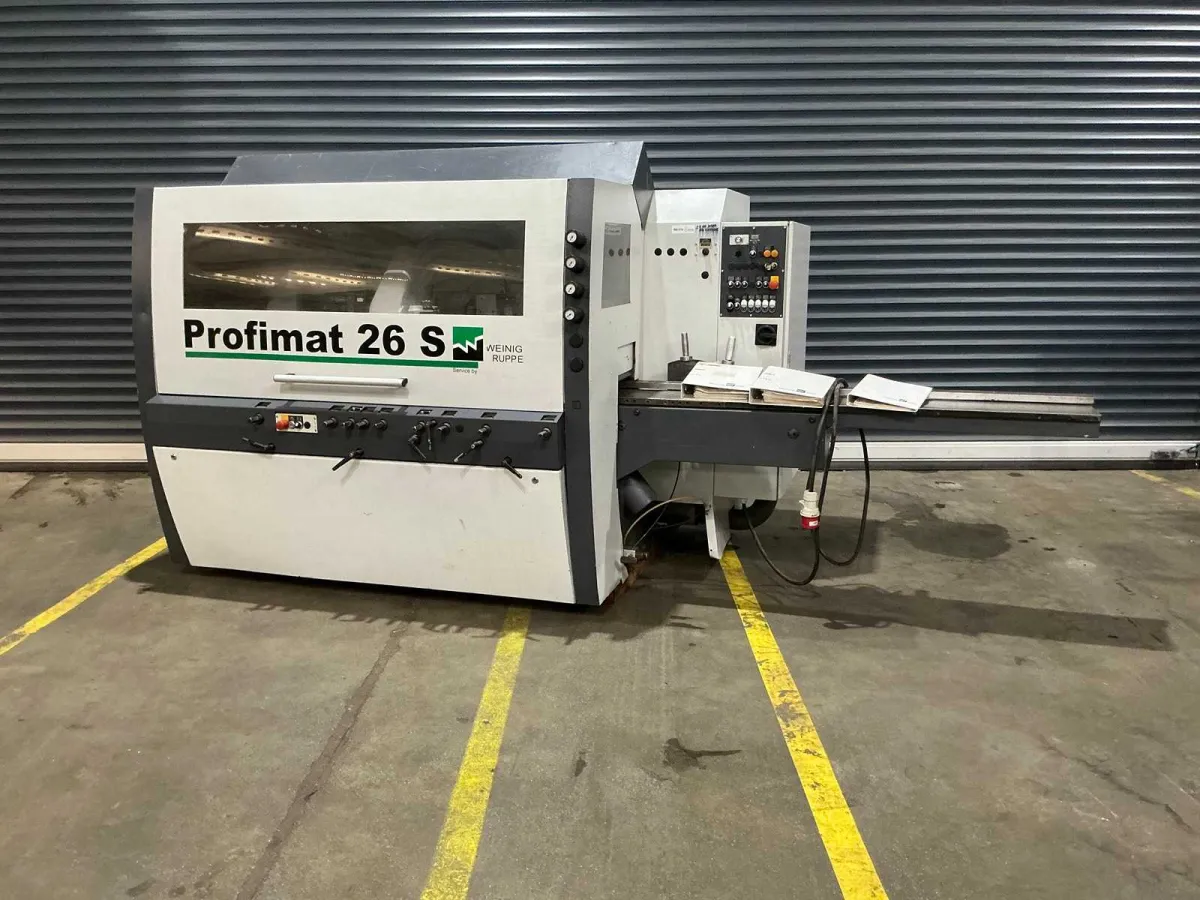 Weinig - Profimat 26 S - Vierseitige Profil- und Hobelmaschine - 2000