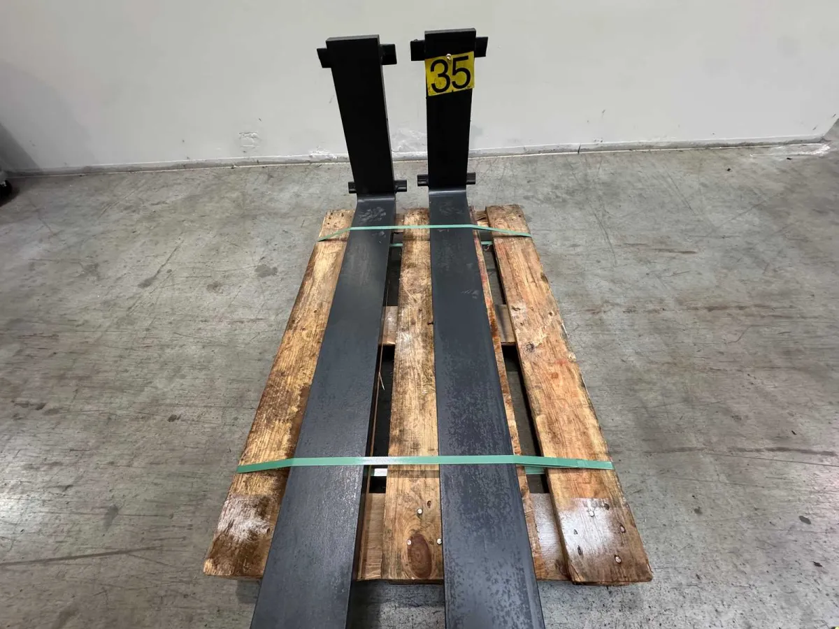 Set 2x Vetter Gabeln FEM 2 ISO 2A 240cm 2.500g Gabelstaplergabeln Gabelstapler 240x15x5cm