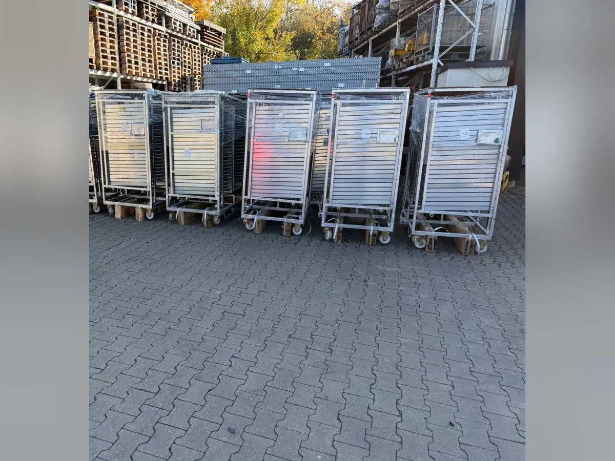 Hordenwagenaus Edelstahl (Set 5x)