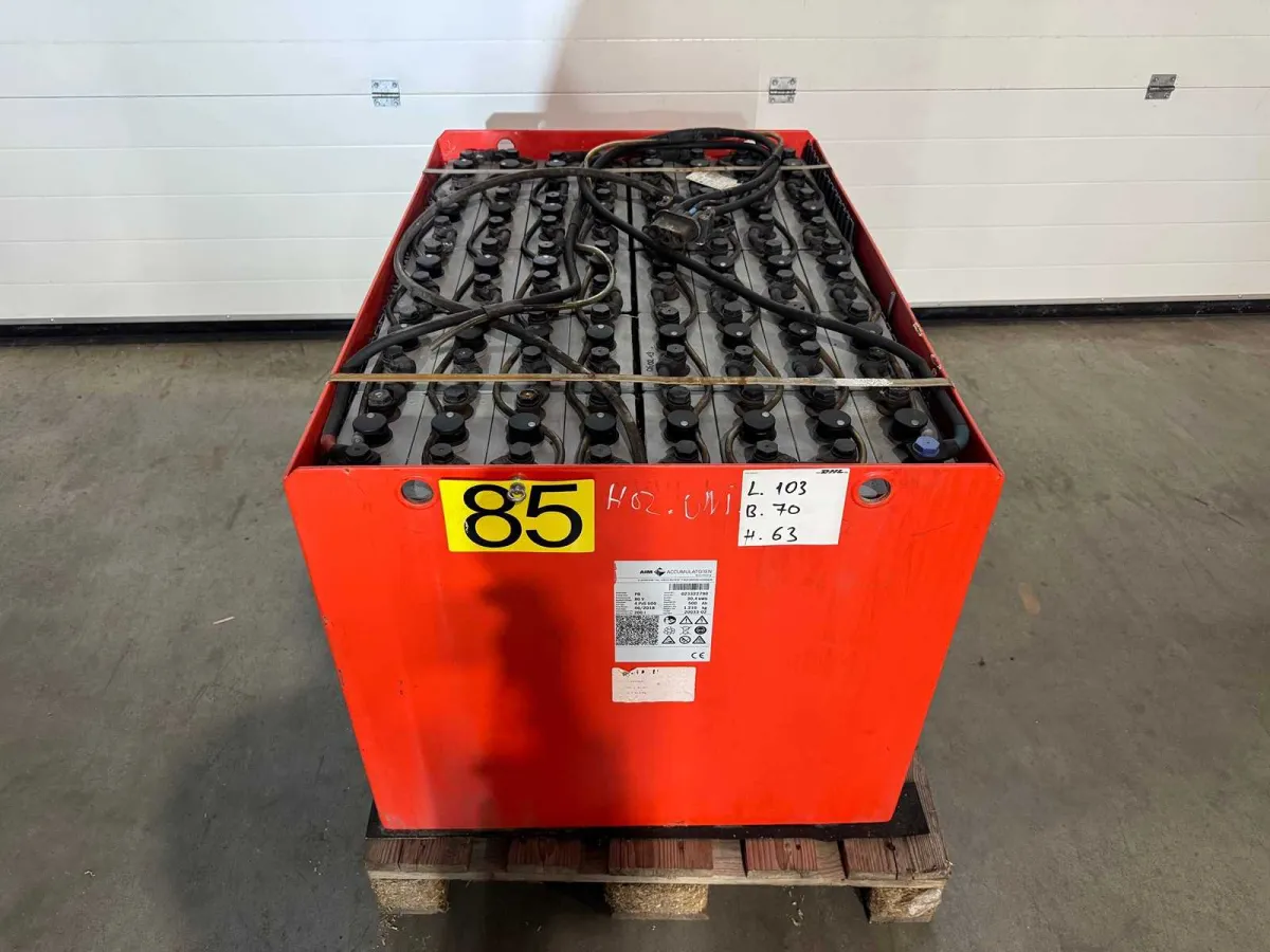 2018 Hawker 80V 500Ah Gabelstapler Batterie Akku 80V 4PzS 500Ah LxBxH 103x70x63cm