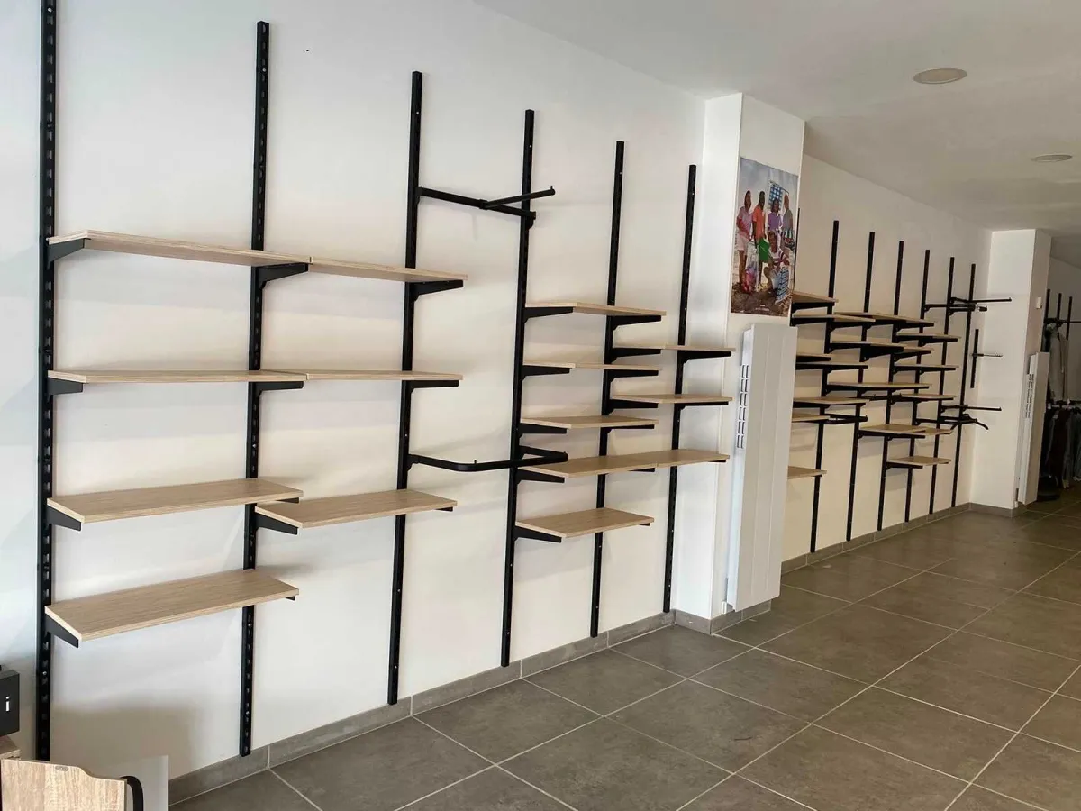 (20 Meter) Regal / komplettes Lagerregal. Zerlegt, bereit zum Verladen